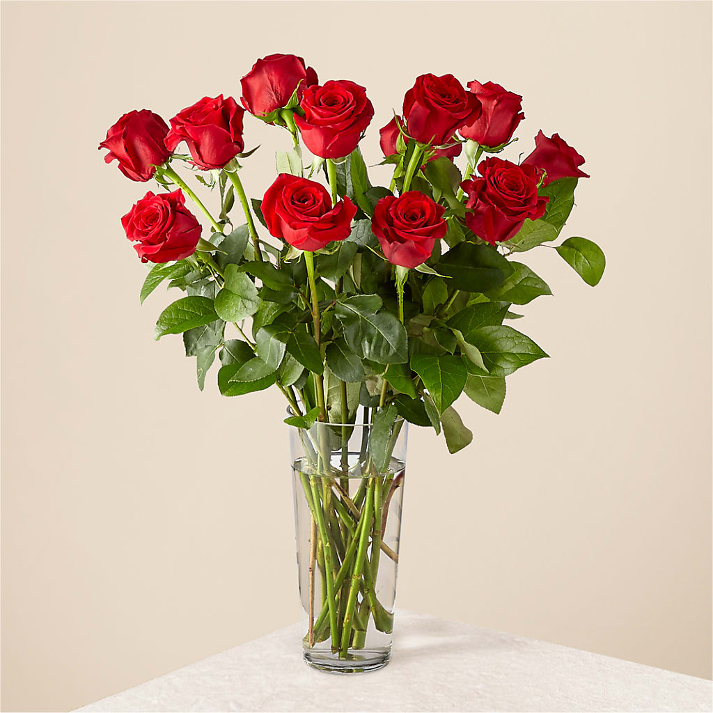 Long Stem Red Rose Bouquet – Joyce Florist Of Dallas Inc, Dallas TX