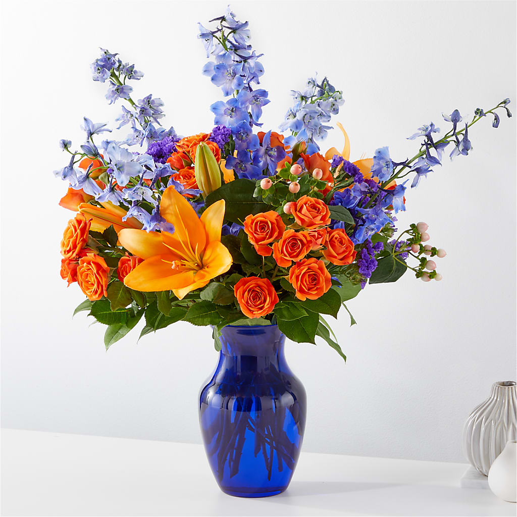 Radiant Citrus Bouquet – Joyce Florist Of Dallas Inc, Dallas TX