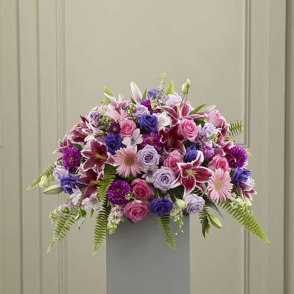Fare Thee Well Pedestal – Joyce Florist Of Dallas Inc, Dallas TX