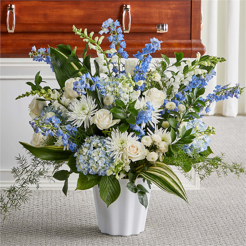Everlasting Memories Floor Basket – Joyce Florist Of Dallas Inc, Dallas TX