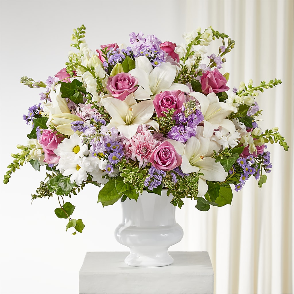Remarkable Life Urn Arrangement – Joyce Florist Of Dallas Inc, Dallas TX