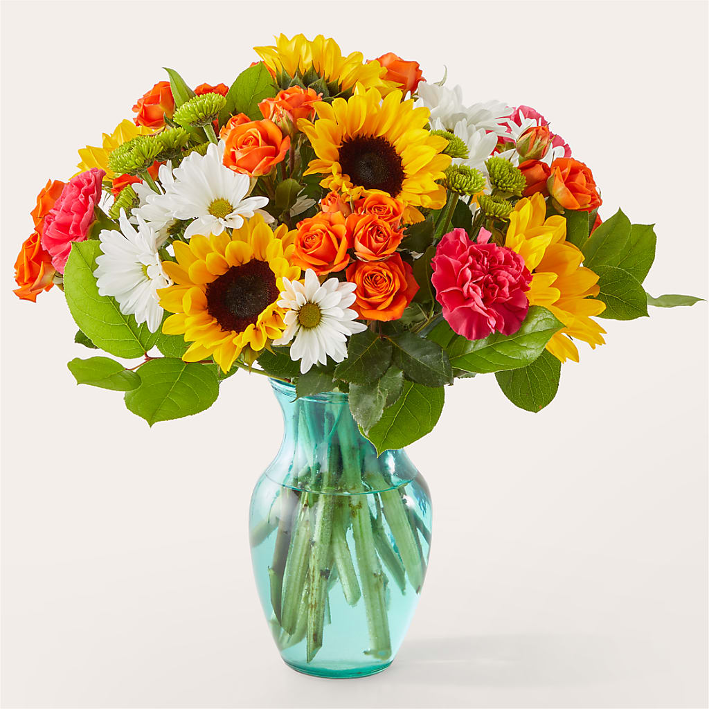 Sun-drenched Blooms Bouquet – Joyce Florist Of Dallas Inc, Dallas TX