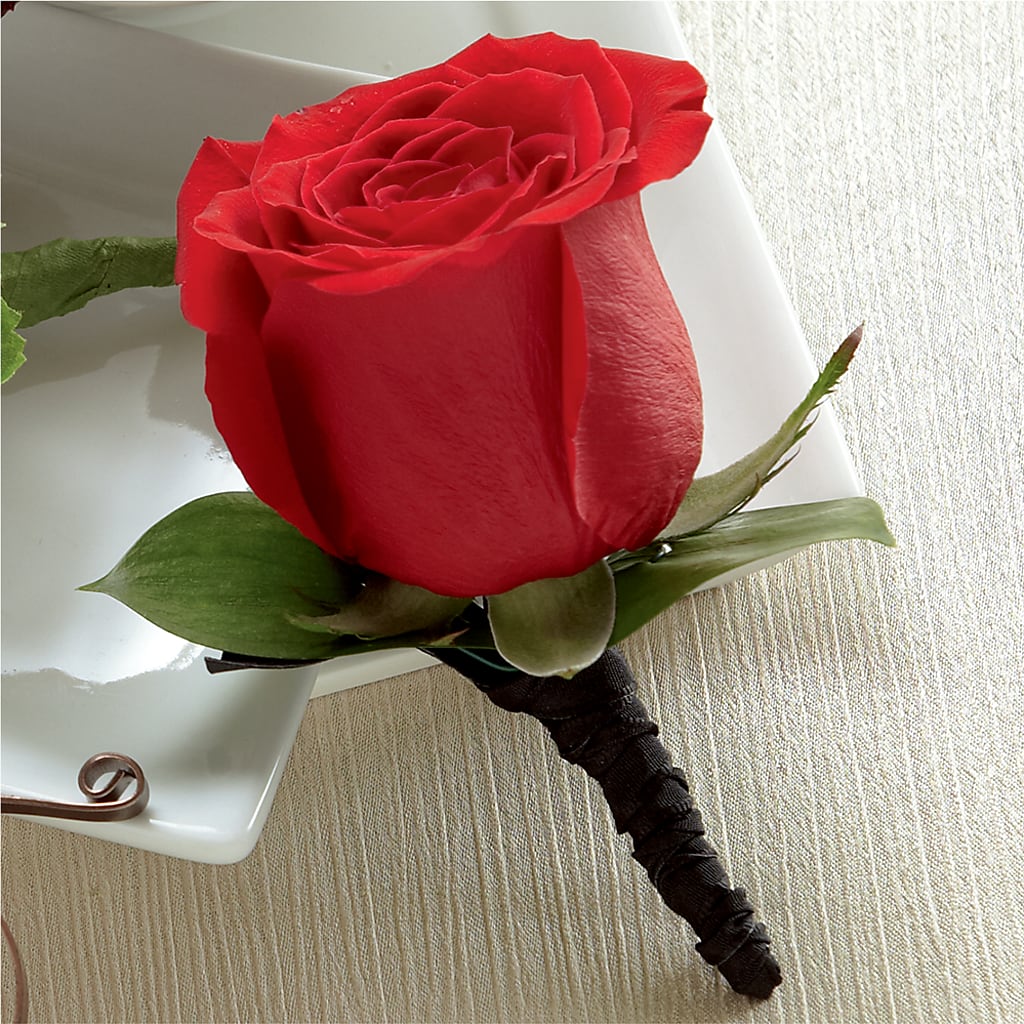 Red Rose Boutonniere – Joyce Florist Of Dallas Inc, Dallas TX