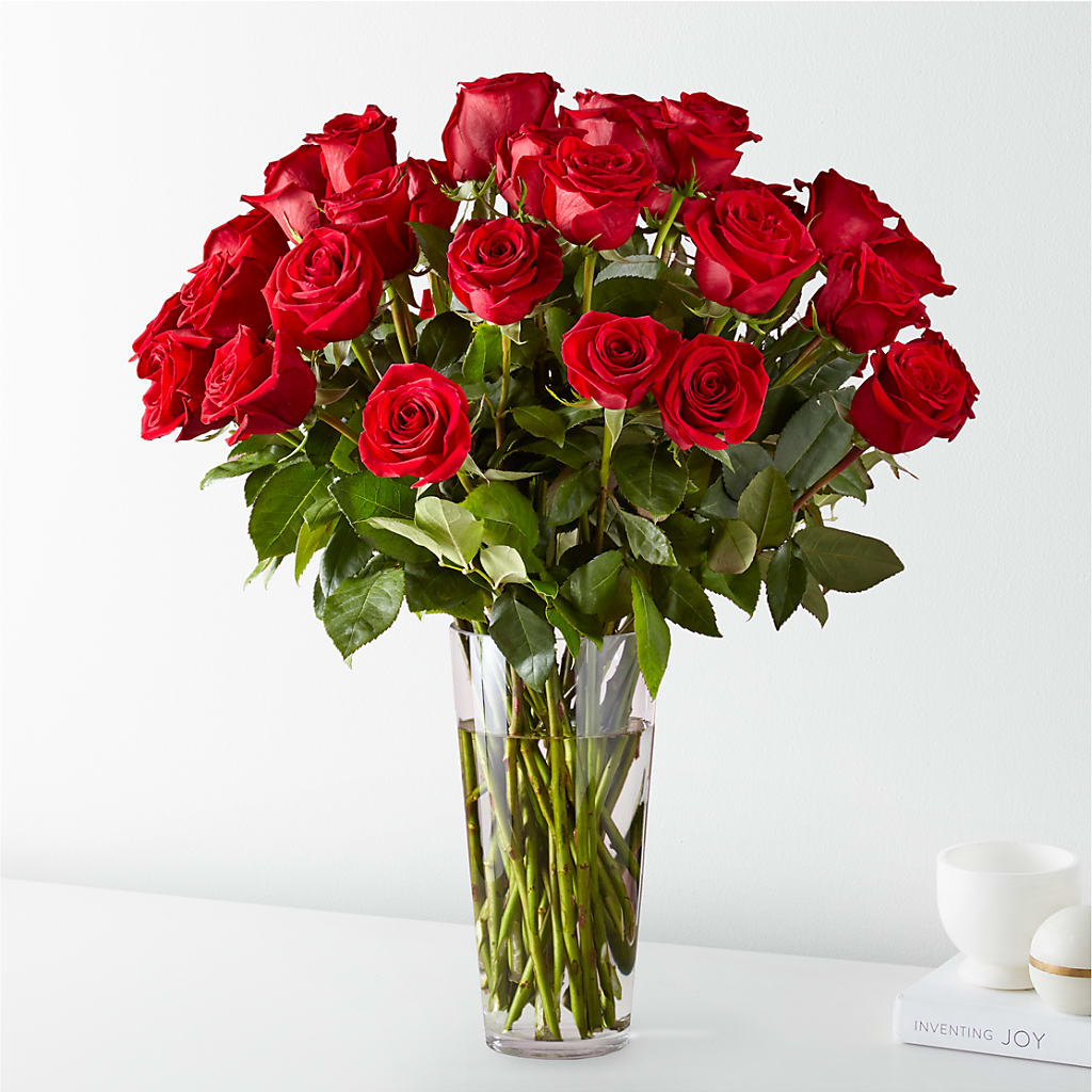 Long Stem Red Rose Bouquet –  Joyce Florist Of Dallas Inc, Dallas TX