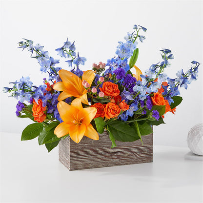 Radiant Citrus Box Bouquet –  Joyce Florist Of Dallas Inc, Dallas TX