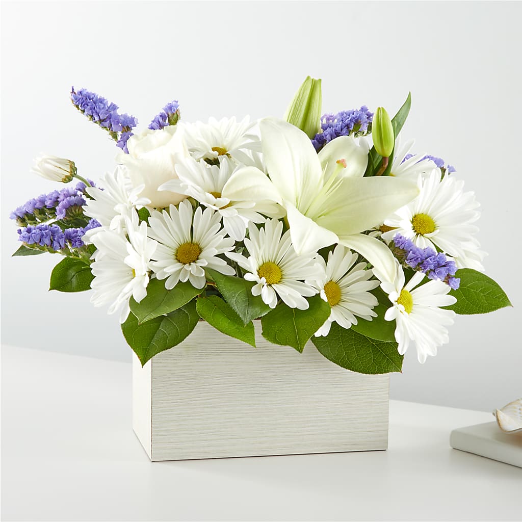 Beyond Blue Box Bouquet –  Joyce Florist Of Dallas Inc, Dallas TX