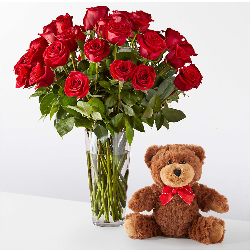 Romantic Long Stem Red Rose Bouquet Bundles –  Joyce Florist Of Dallas Inc, Dallas TX