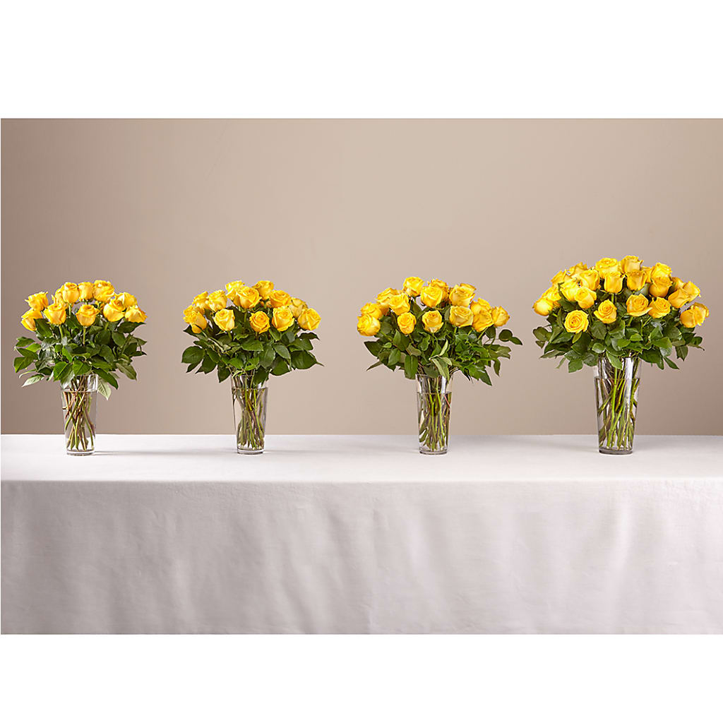Long Stem Yellow Rose Bouquet –  Joyce Florist Of Dallas Inc, Dallas TX