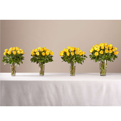 Long Stem Yellow Rose Bouquet –  Joyce Florist Of Dallas Inc, Dallas TX