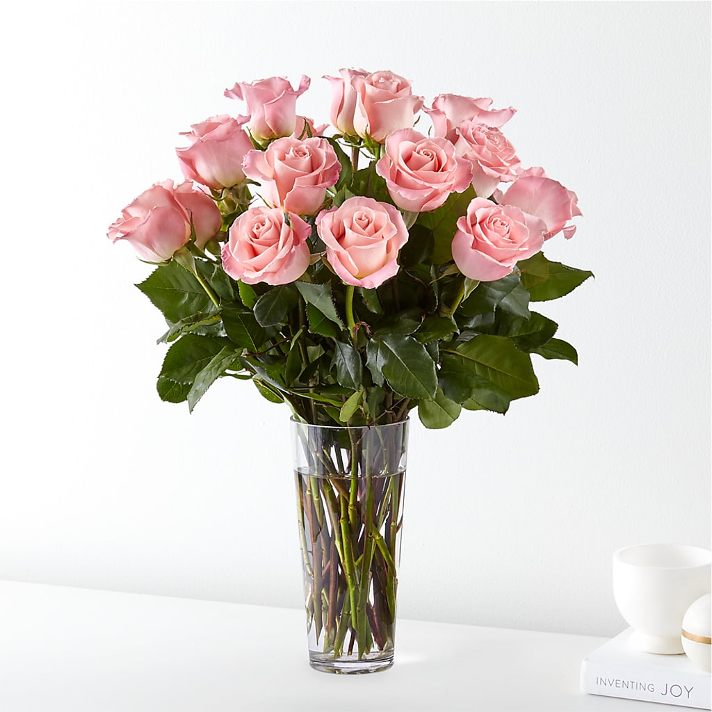 Long Stem Pink Rose Bouquet –  Joyce Florist Of Dallas Inc, Dallas TX