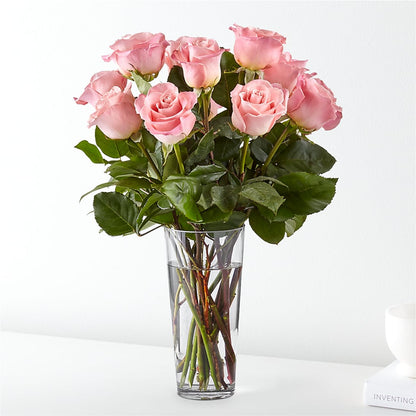 Long Stem Pink Rose Bouquet –  Joyce Florist Of Dallas Inc, Dallas TX