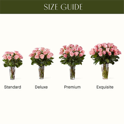 Long Stem Pink Rose Bouquet –  Joyce Florist Of Dallas Inc, Dallas TX