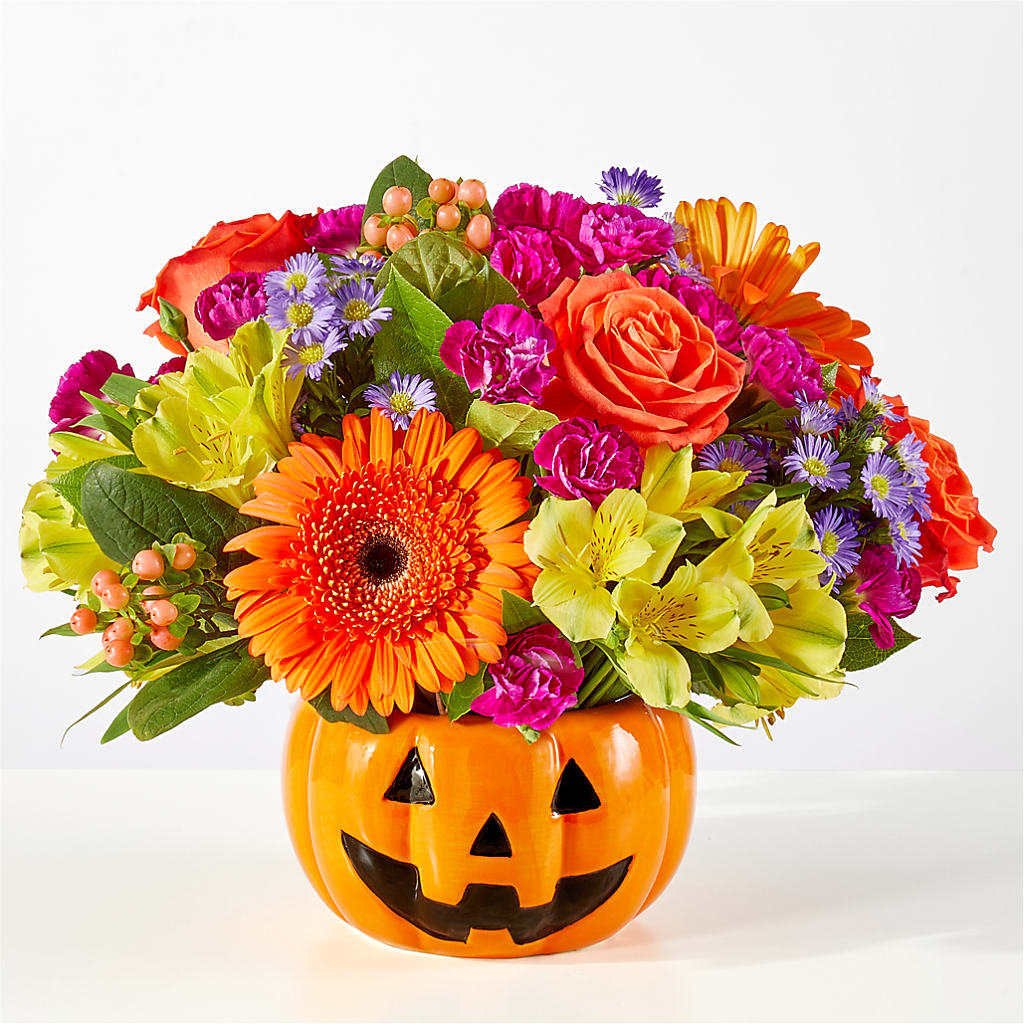 Tricks & Treats Pumpkin –  Joyce Florist Of Dallas Inc, Dallas TX