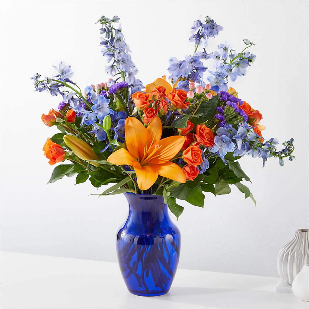 Radiant Citrus Bouquet –  Joyce Florist Of Dallas Inc, Dallas TX