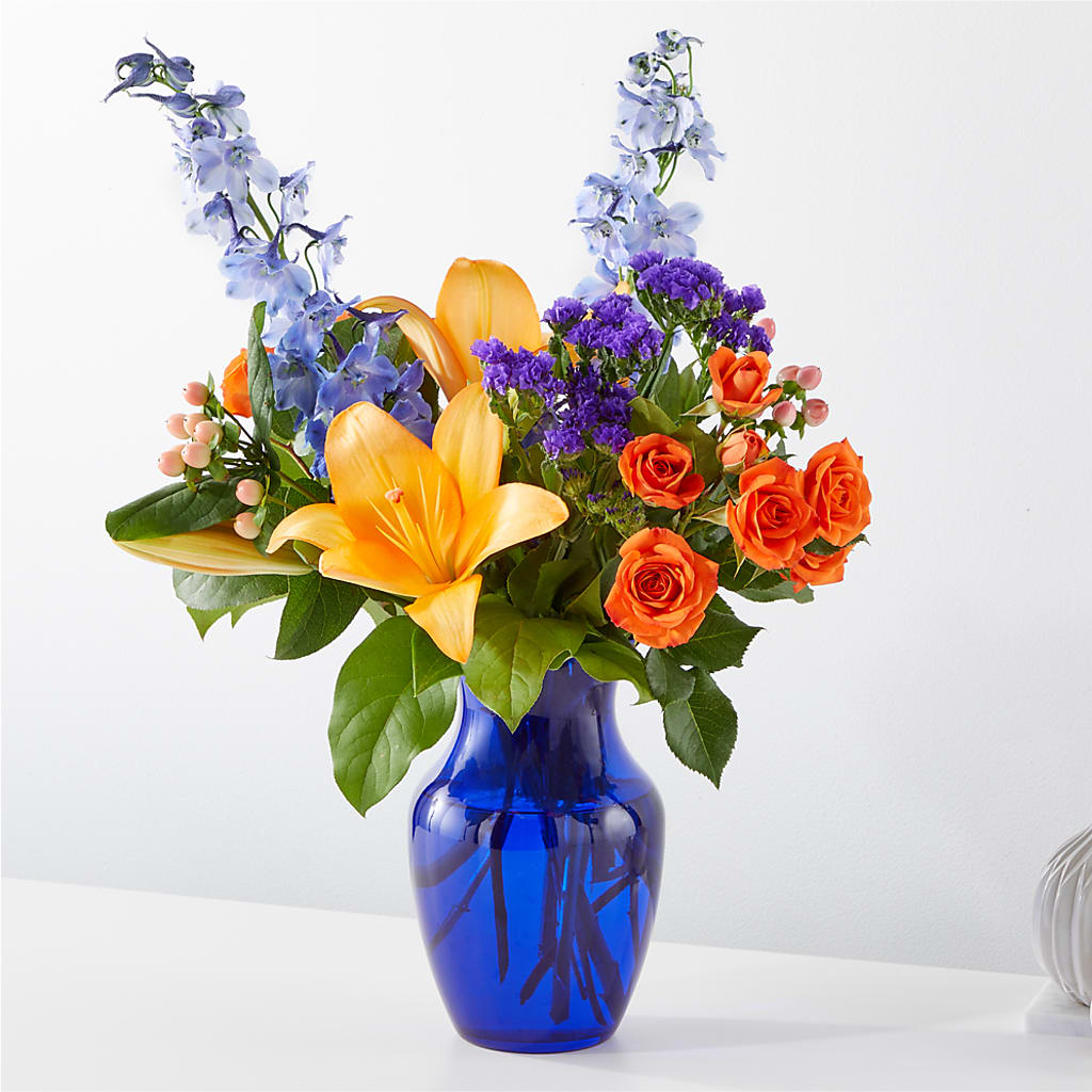 Radiant Citrus Bouquet –  Joyce Florist Of Dallas Inc, Dallas TX
