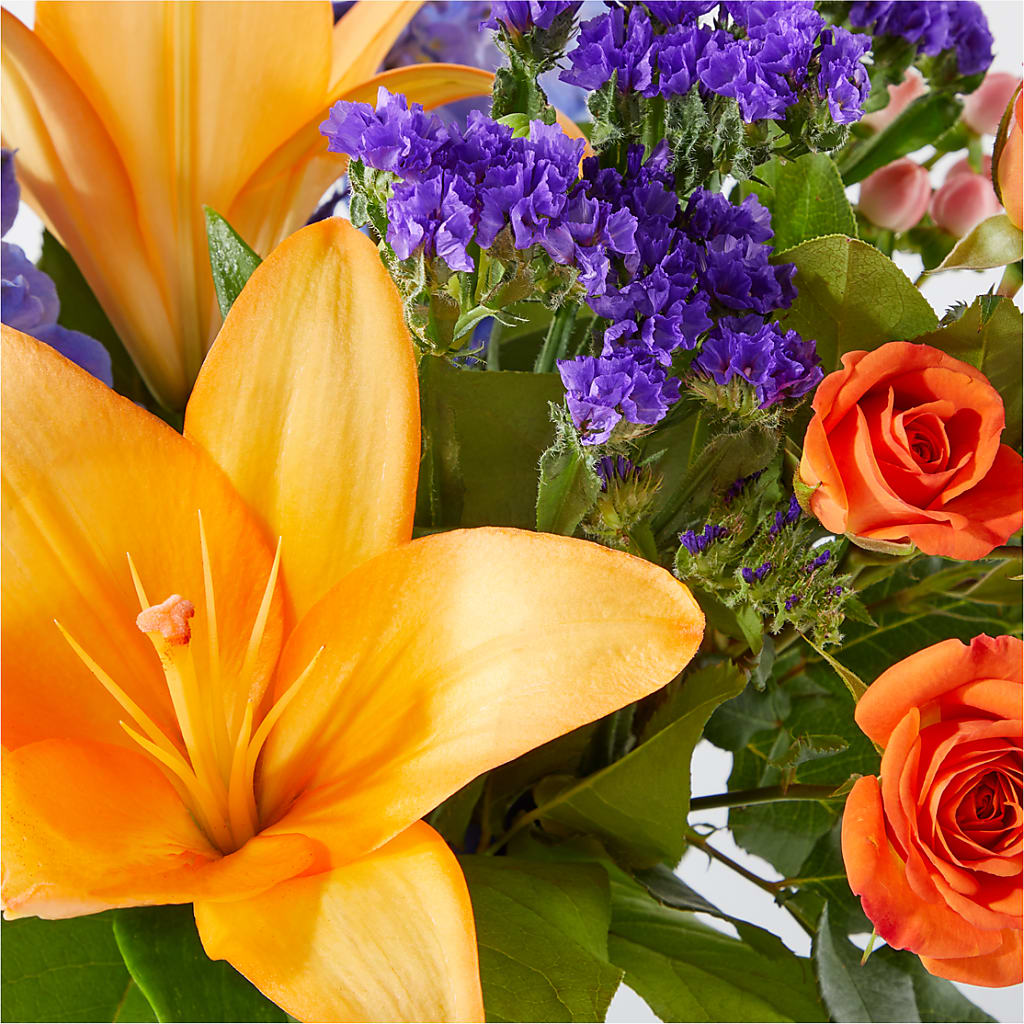 Radiant Citrus Bouquet –  Joyce Florist Of Dallas Inc, Dallas TX