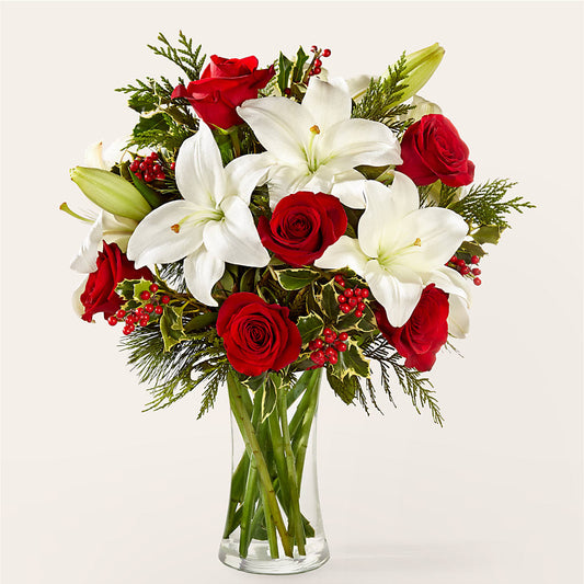 Sparkling Snowflakes Bouquet –  Joyce Florist Of Dallas Inc, Dallas TX