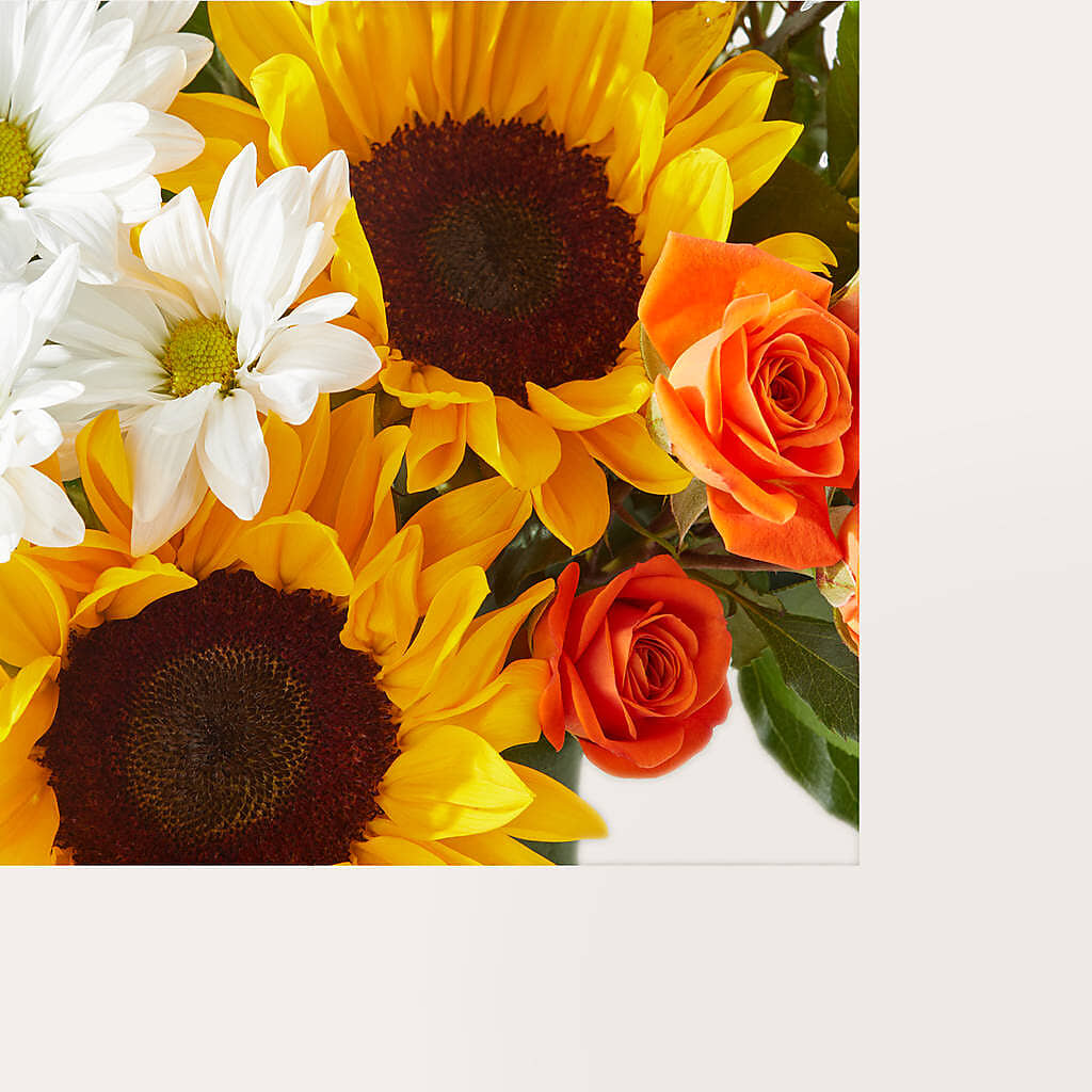 Sun-drenched Blooms Box Bouquet –  Joyce Florist Of Dallas Inc, Dallas TX