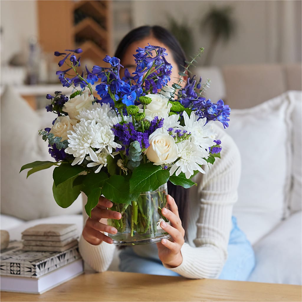 Cerulean Waves Bouquet –  Joyce Florist Of Dallas Inc, Dallas TX