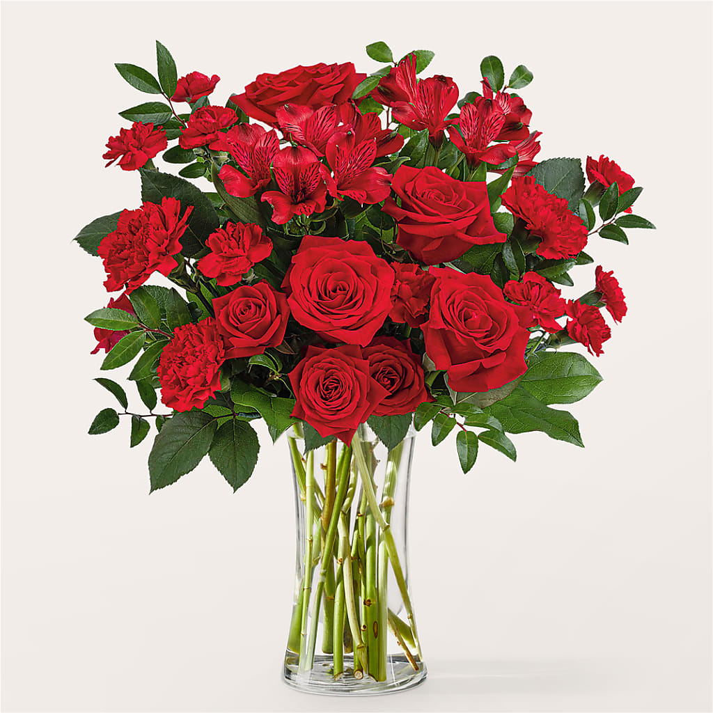 Brilliant Ruby Bouquet –  Joyce Florist Of Dallas Inc, Dallas TX