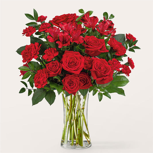 Brilliant Ruby Bouquet –  Joyce Florist Of Dallas Inc, Dallas TX