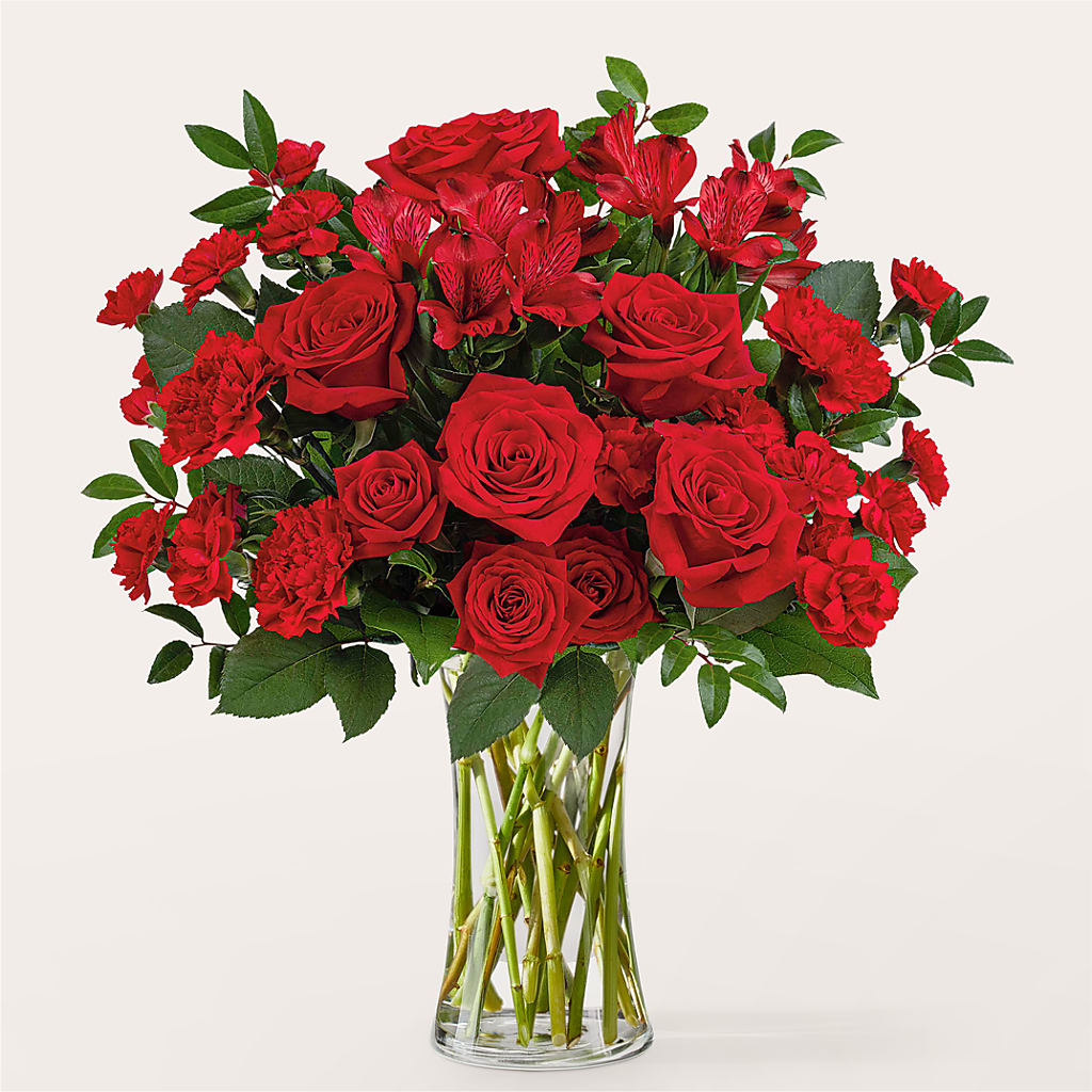 Brilliant Ruby Bouquet –  Joyce Florist Of Dallas Inc, Dallas TX