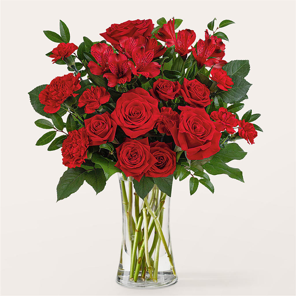 Brilliant Ruby Bouquet –  Joyce Florist Of Dallas Inc, Dallas TX