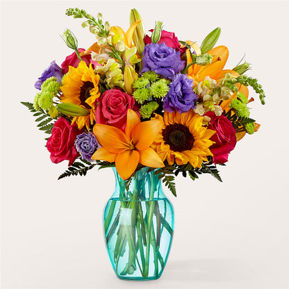 Double Rainbow Bouquet –  Joyce Florist Of Dallas Inc, Dallas TX