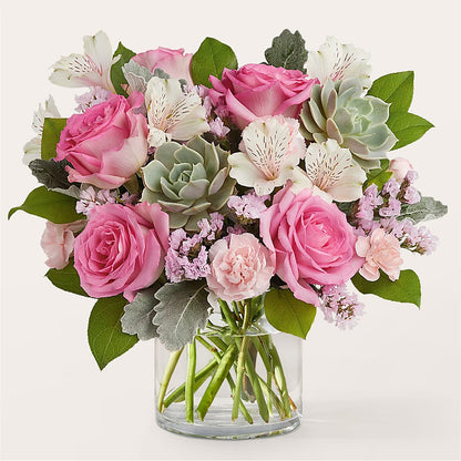 Dusty Rose Bouquet –  Joyce Florist Of Dallas Inc, Dallas TX