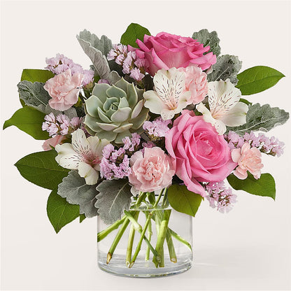 Dusty Rose Bouquet –  Joyce Florist Of Dallas Inc, Dallas TX