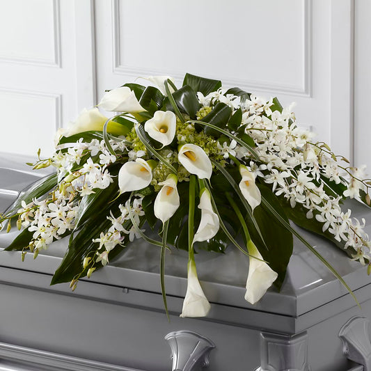 Angel Wings Casket Spray –  Joyce Florist Of Dallas Inc, Dallas TX