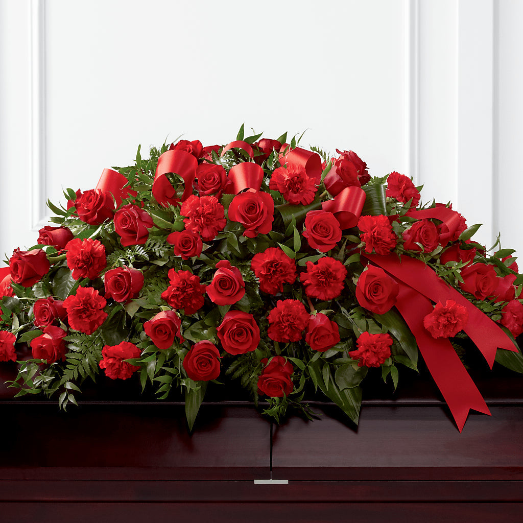Tribute of Life Casket Spray –  Joyce Florist Of Dallas Inc, Dallas TX