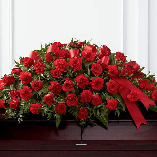 Tribute of Life Casket Spray –  Joyce Florist Of Dallas Inc, Dallas TX