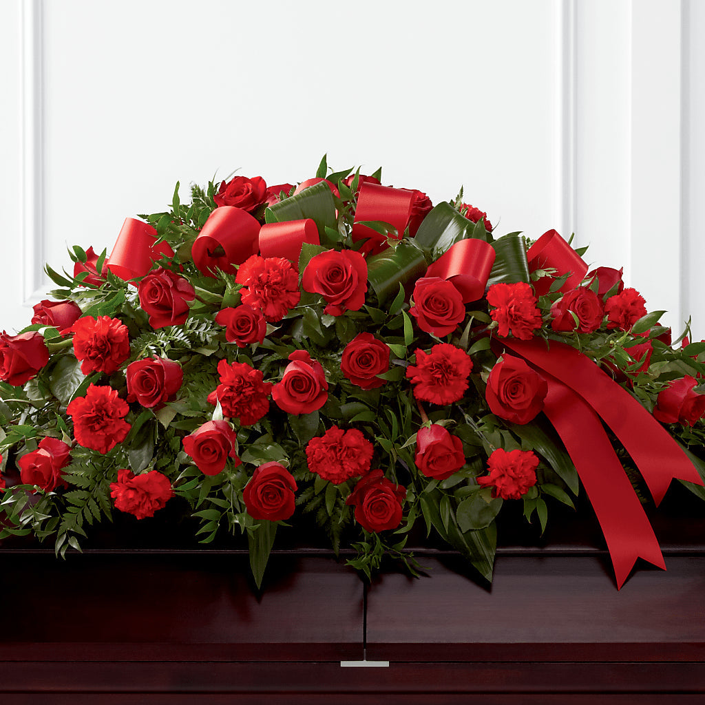 Tribute of Life Casket Spray –  Joyce Florist Of Dallas Inc, Dallas TX