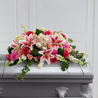 Splendid Grace Casket Spray –  Joyce Florist Of Dallas Inc, Dallas TX