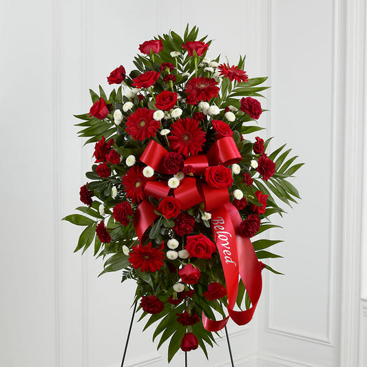 Treasured Memories Standing Spray –  Joyce Florist Of Dallas Inc, Dallas TX