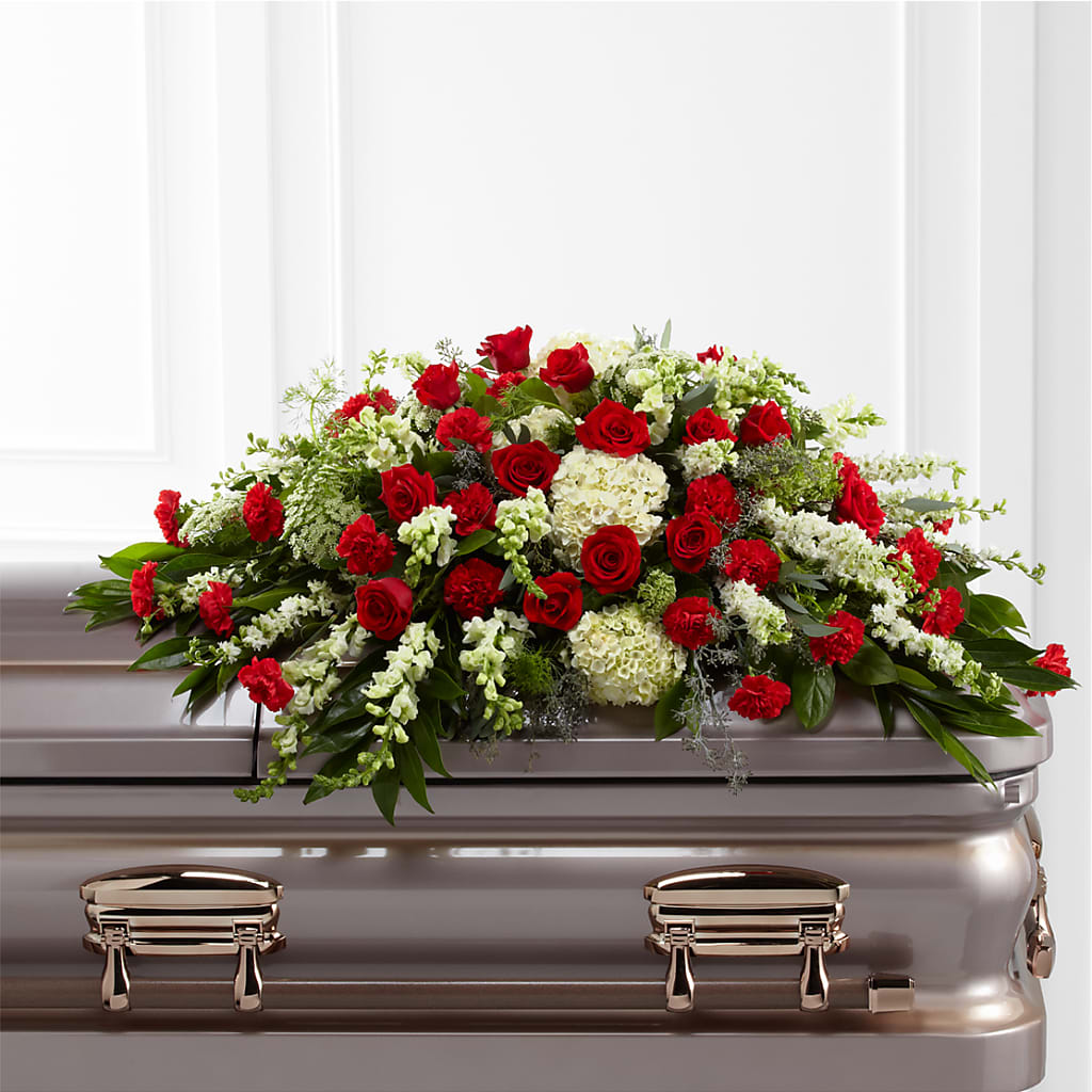 Sincerity Casket Spray –  Joyce Florist Of Dallas Inc, Dallas TX