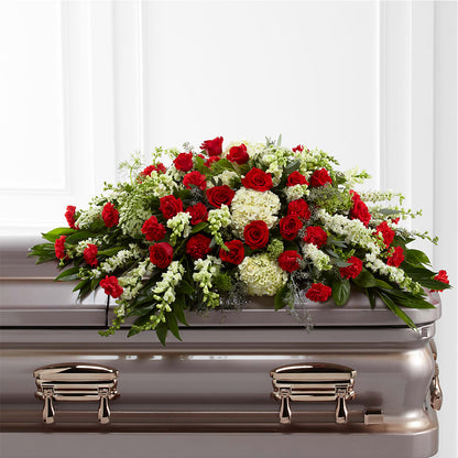 Sincerity Casket Spray –  Joyce Florist Of Dallas Inc, Dallas TX