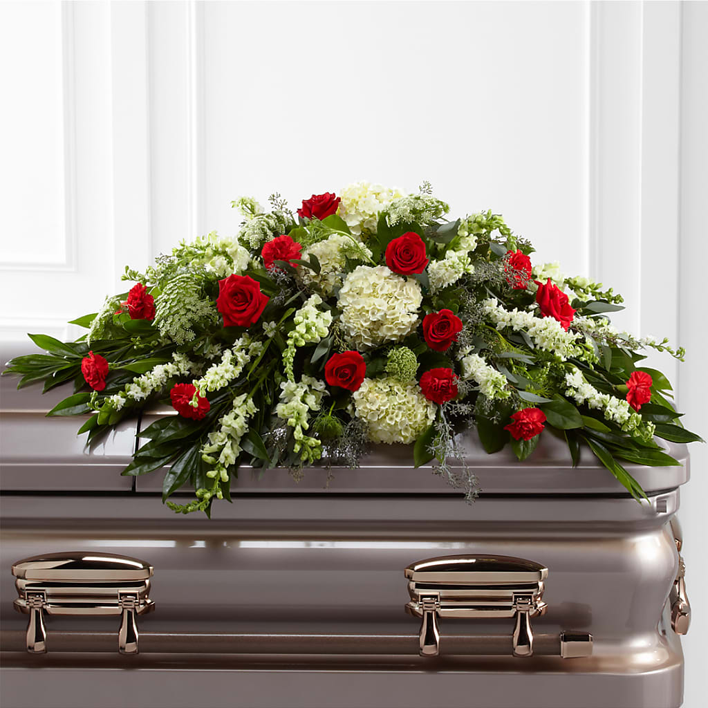 Sincerity Casket Spray –  Joyce Florist Of Dallas Inc, Dallas TX