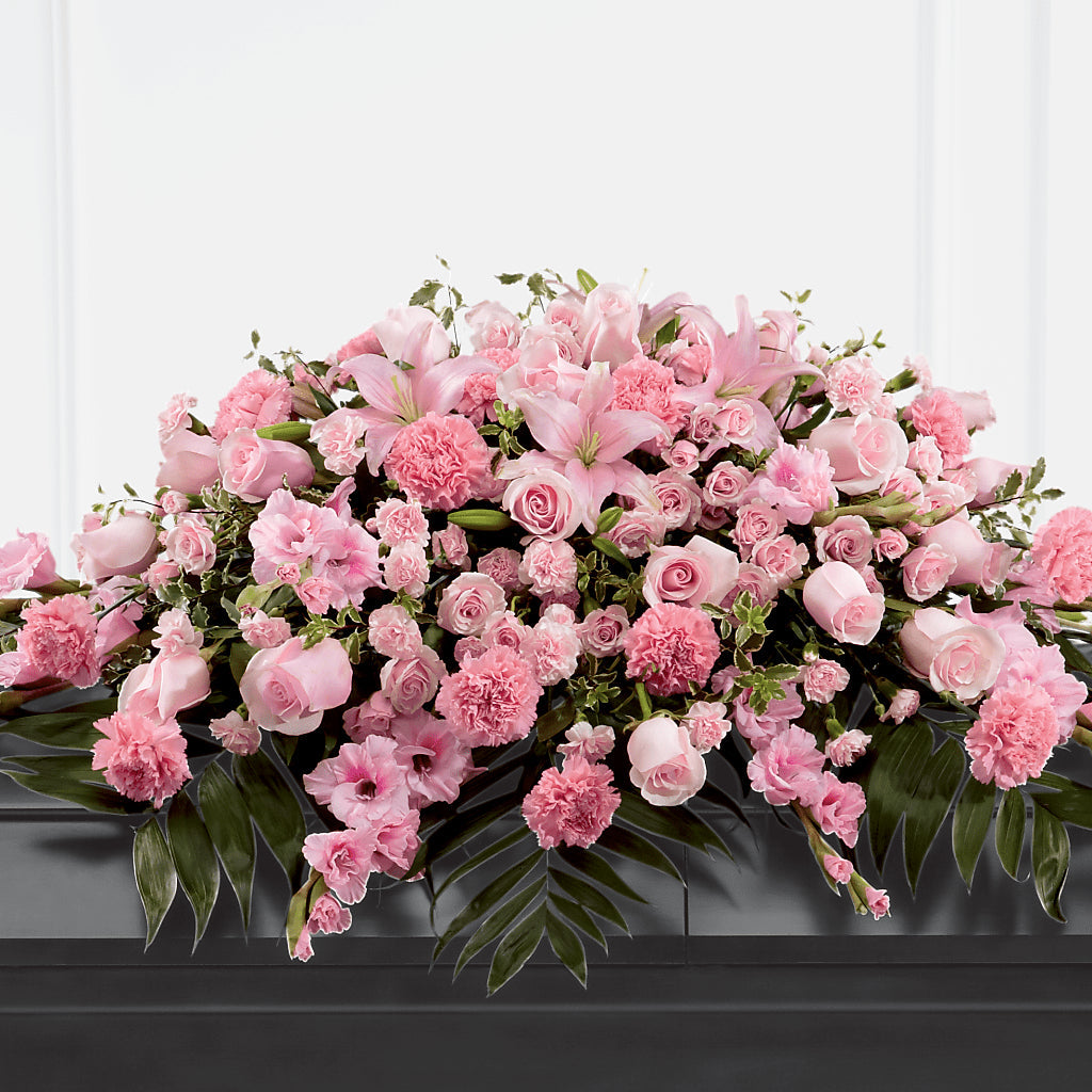 Garden of Comfort Casket Spray (Standard) –  Joyce Florist Of Dallas Inc, Dallas TX