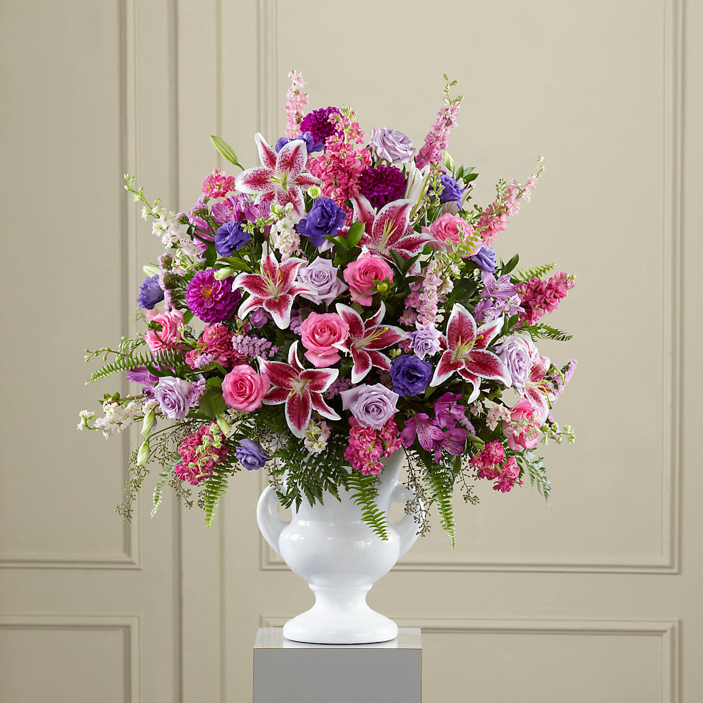 Peaceful Tribute Arrangement –  Joyce Florist Of Dallas Inc, Dallas TX