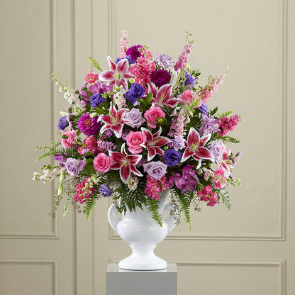 Peaceful Tribute Arrangement –  Joyce Florist Of Dallas Inc, Dallas TX