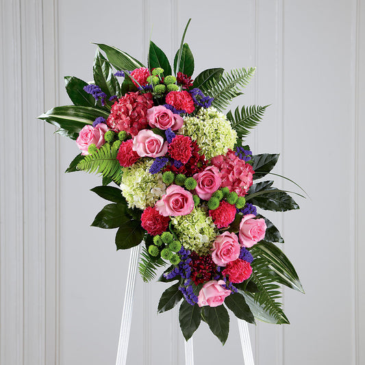 Refreshing Mix Standing Spray –  Joyce Florist Of Dallas Inc, Dallas TX