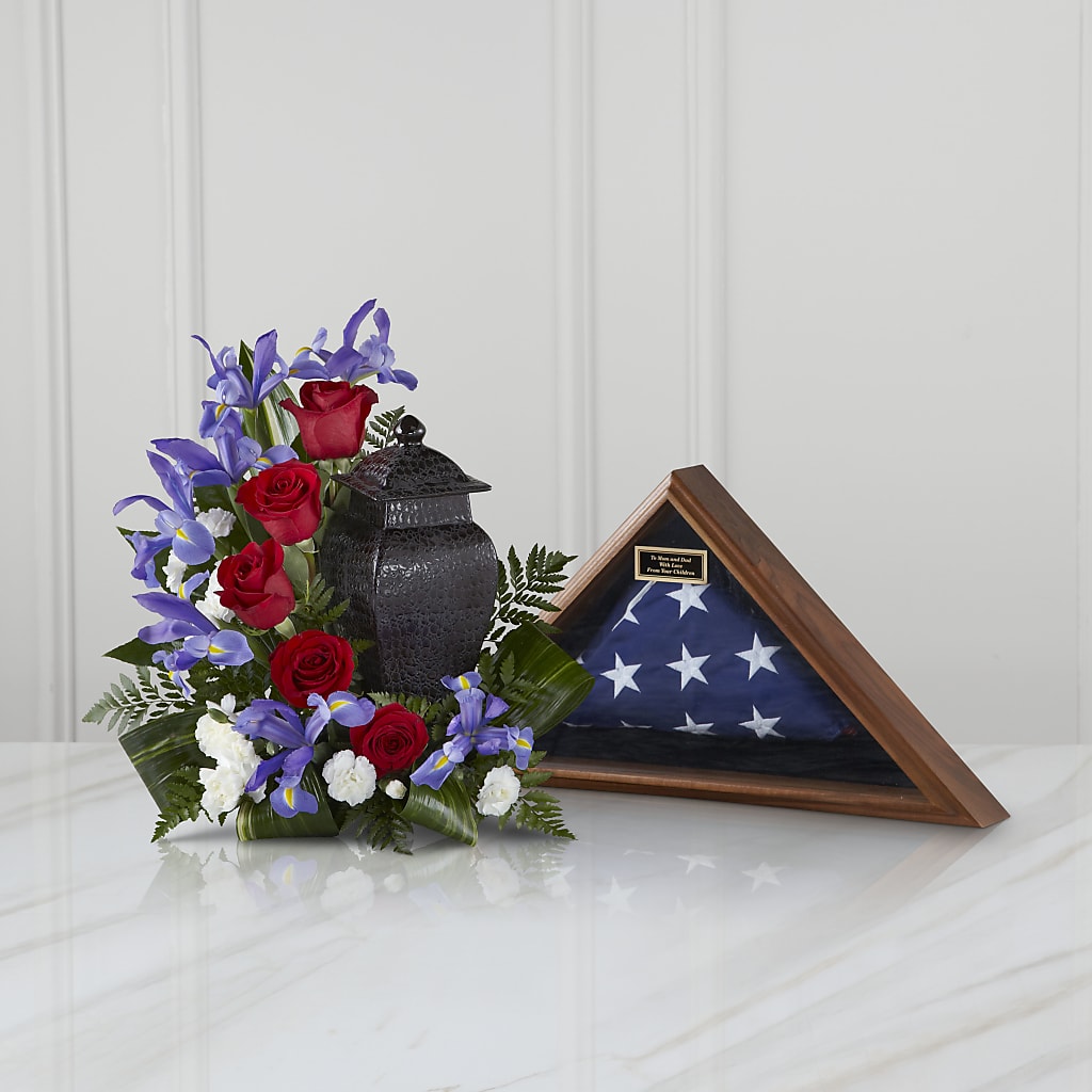 Patriotic Tribute Arrangement –  Joyce Florist Of Dallas Inc, Dallas TX