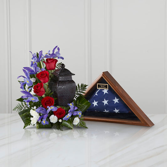 Patriotic Tribute Arrangement –  Joyce Florist Of Dallas Inc, Dallas TX