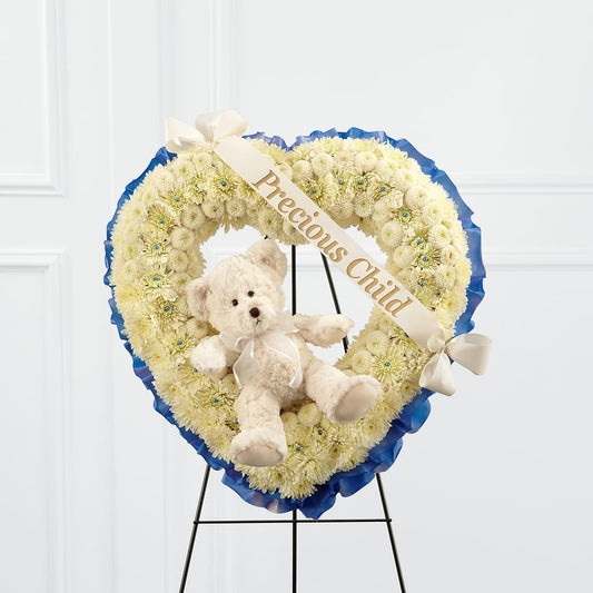 Precious Child Standing Heart –  Joyce Florist Of Dallas Inc, Dallas TX