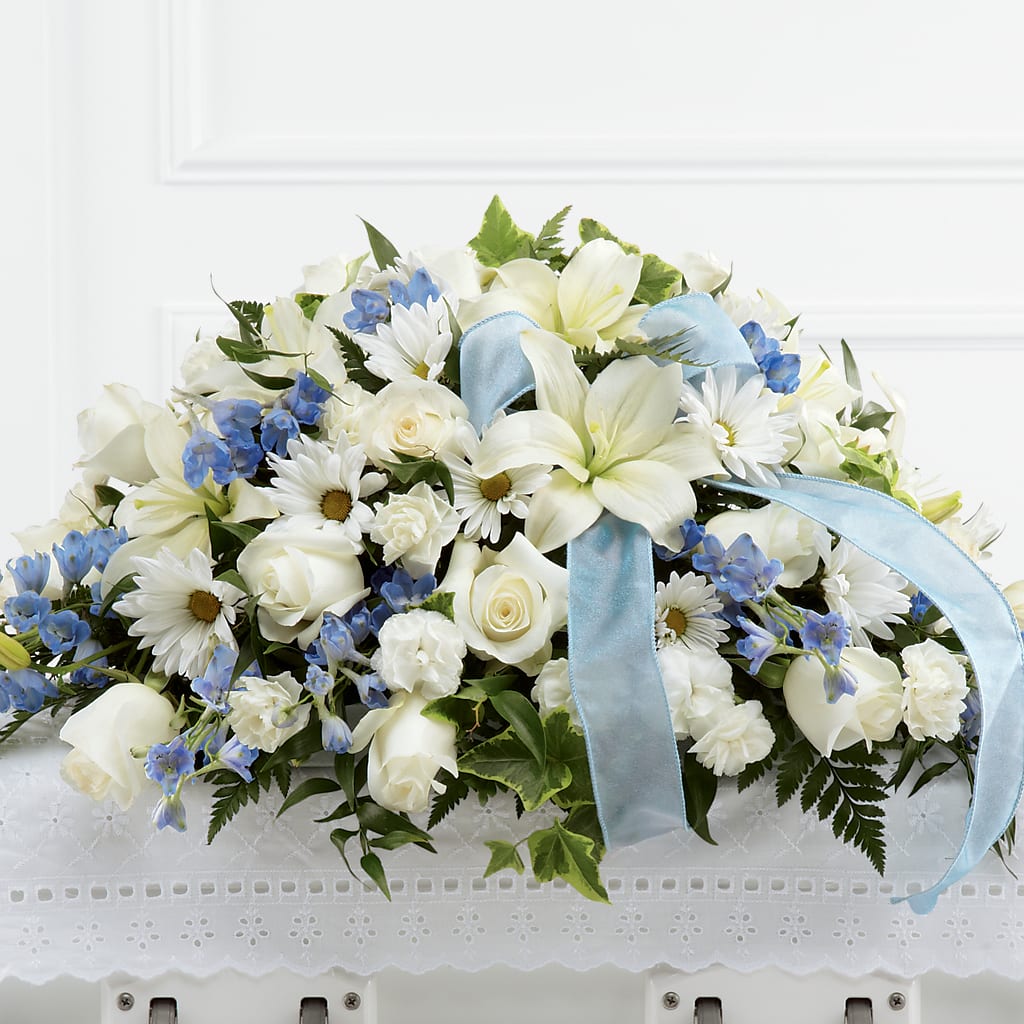Tender Treasure Casket Spray –  Joyce Florist Of Dallas Inc, Dallas TX