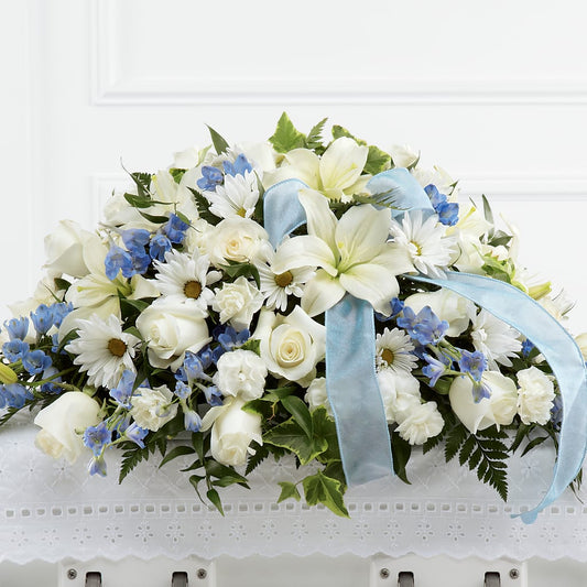 Tender Treasure Casket Spray –  Joyce Florist Of Dallas Inc, Dallas TX