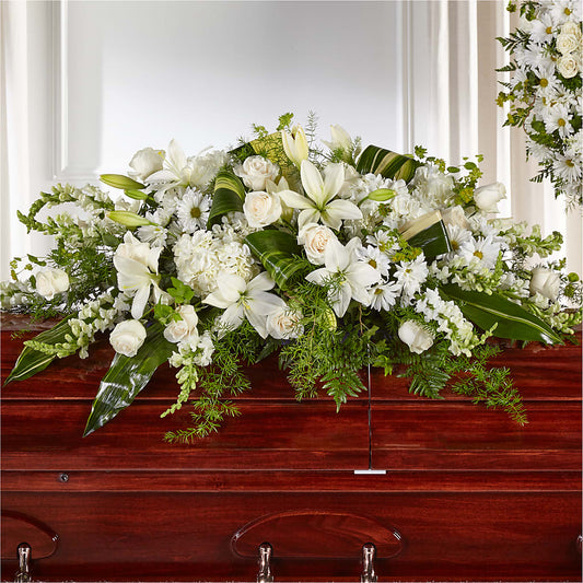 Abundance Casket Spray –  Joyce Florist Of Dallas Inc, Dallas TX