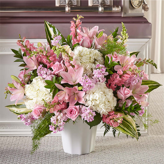 Simply Serene Floor Basket –  Joyce Florist Of Dallas Inc, Dallas TX
